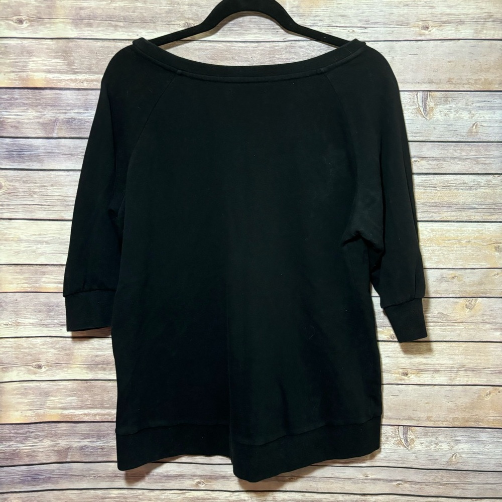 COOGI Black Embellished Sweat Shirt Size XL A3 - Picture 5 of 7